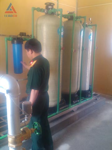 Trạm xử lý nước, cung cấp nước sinh hoạt tại kho K91, cục kỹ thuật, bộ tư lệnh thủ đô Hà Nội